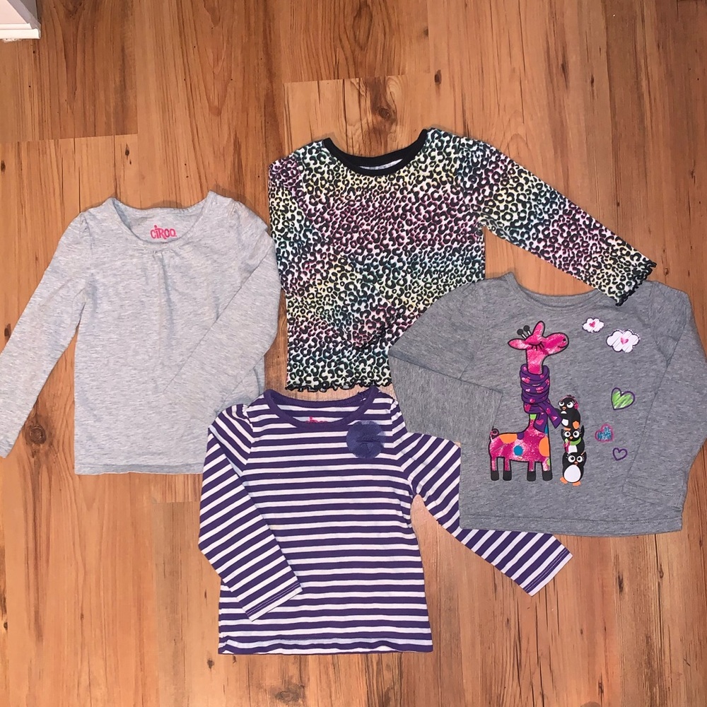2T long sleeve shirt bundle!